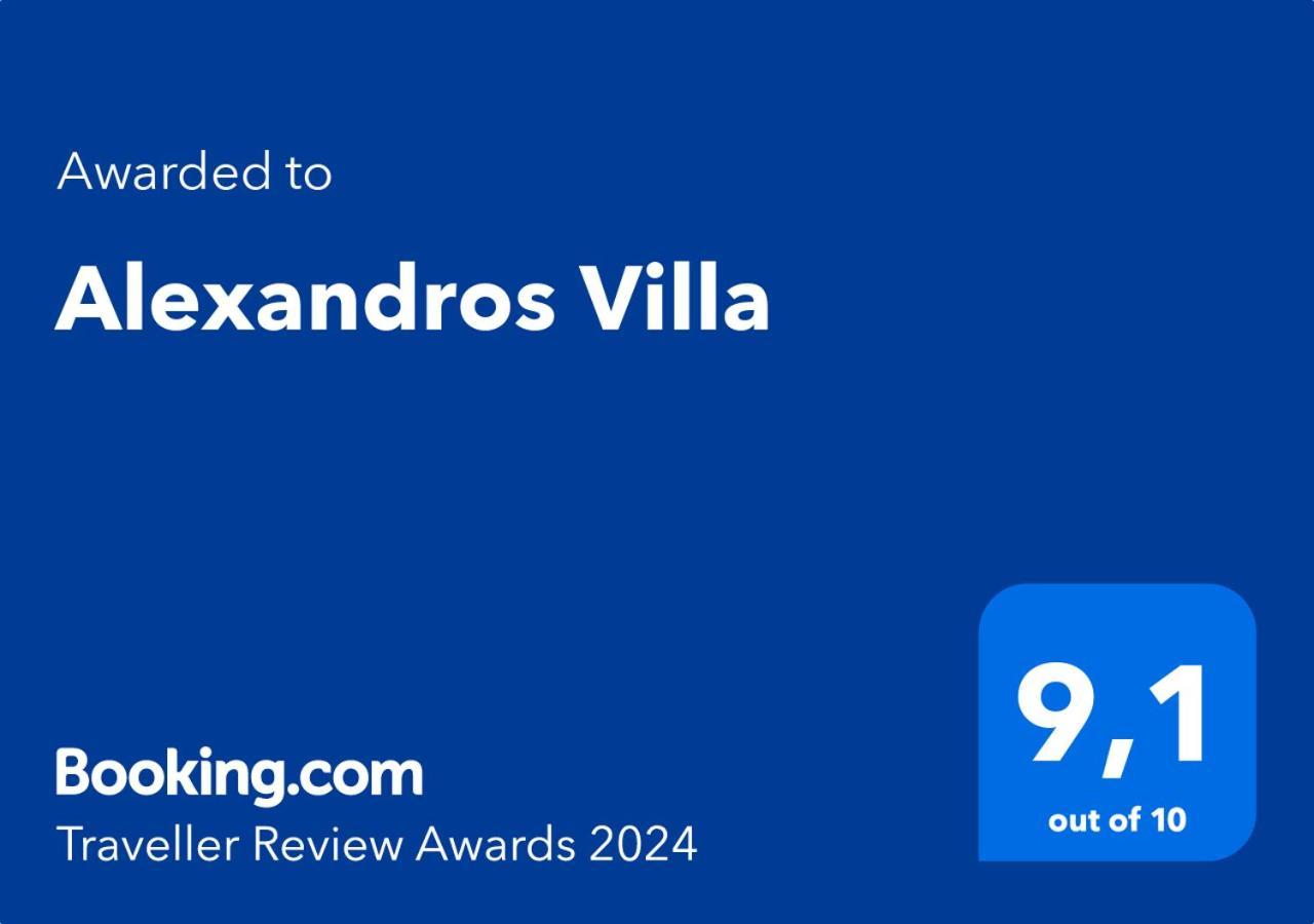 Alexandros Villa Ajía Paraszkeví Kültér fotó